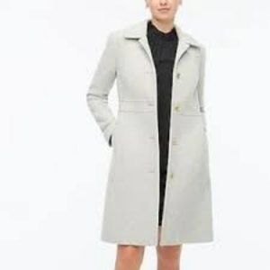 J. Crew Factory Wool Blend Lady Day Coat Size 6